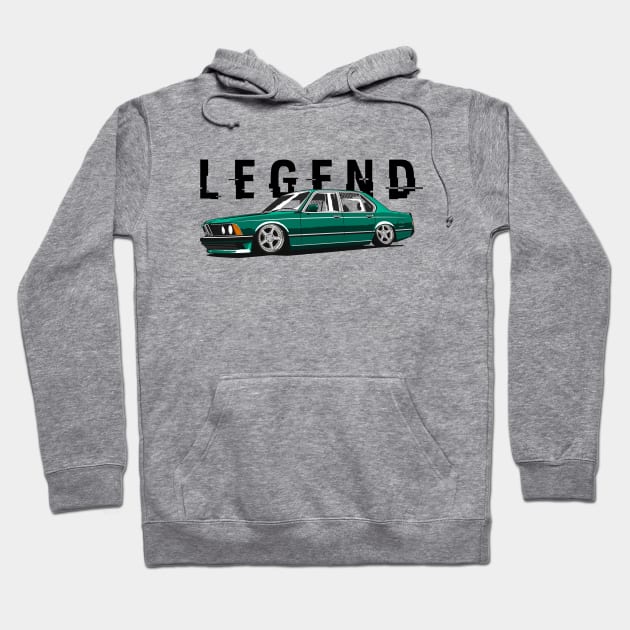 E28 GERMAN CLASSICS Hoodie by shketdesign